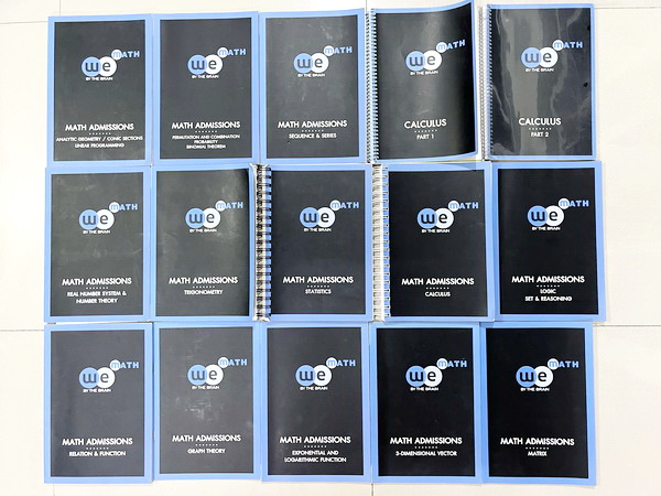 ►วีเบรน◄ Set หนังสือเรียนวิชาคณิตศาสตร์ Admission Math + ม.6 ทั้งเซ็ท 15 เล่ม ในหนังสือทุกเล่มมีสรุปสูตรเนื้อหาสำคัญ โจทย์แบบฝึกหัด และมีเฉลยวิธีทำอย่างละเอียดบางข้อ ในทุกเล่มมีจดบางหน้า จดละเอียด ลายมือจดเป็นระเบียบ อ่านง่าย ตั้งใจเรียน มี มีสูตรลัดของอา