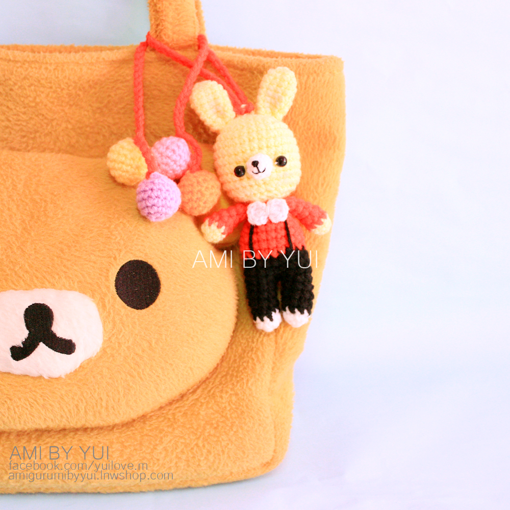 พวงห้อยกระเป๋ากระต่ายคู่เลิฟ