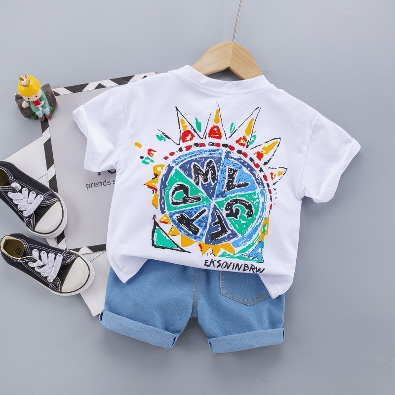 ha1253 เสื้อ+กางเกง size 80-120 จำนวน 5 ตัวต่อแพ็ค