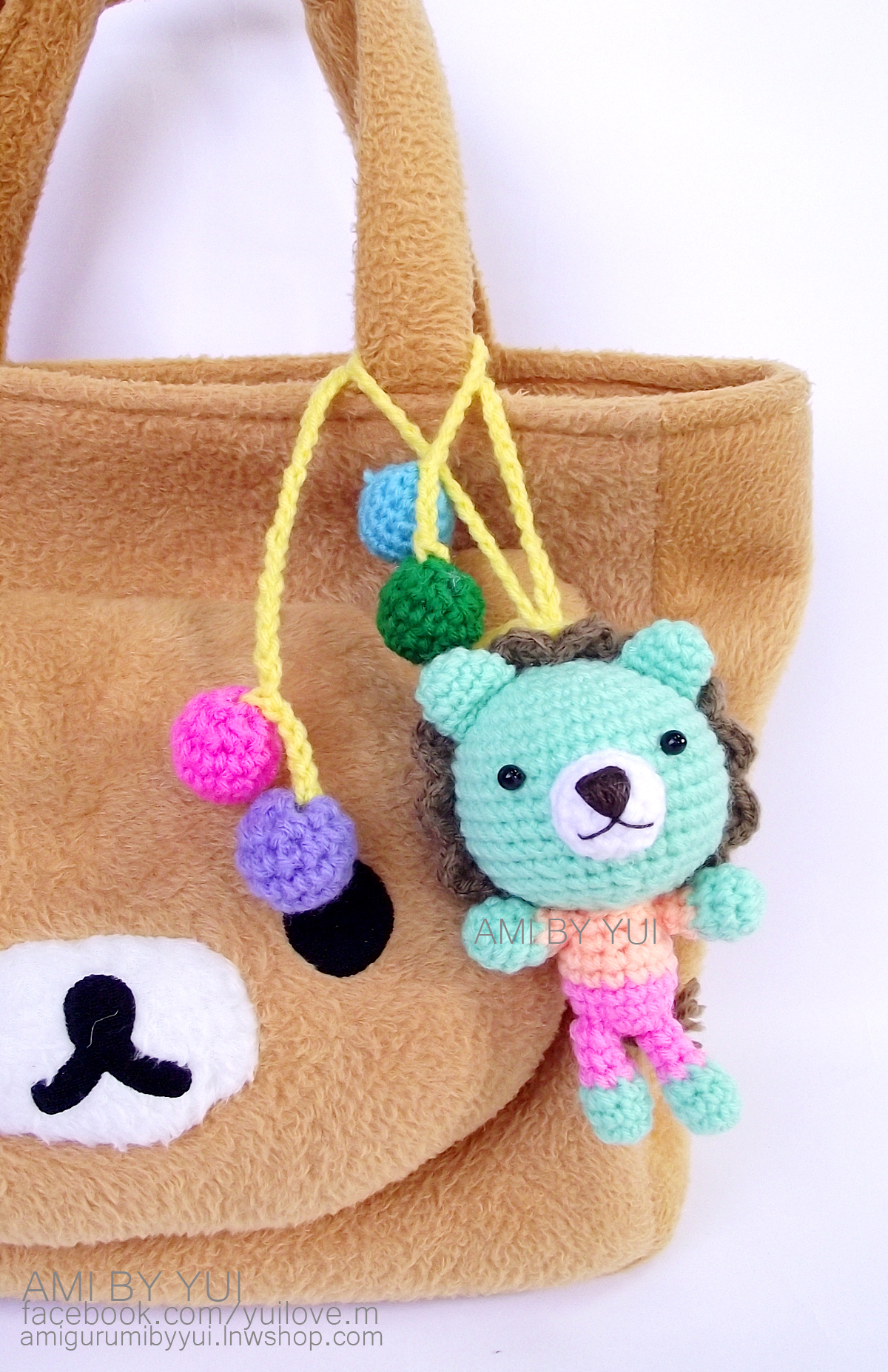 พวงห้อยกระเป๋าสิงโตเจ้าป่า