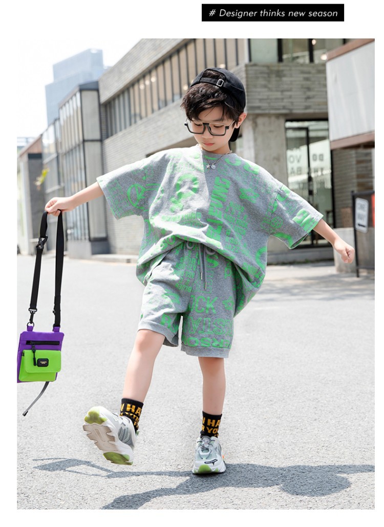 dr4873 เสื้อ+กางเกง เด็กโต 3 ตัวต่อแพ็ค 110-160 (เลือกไซส์ได้ให้ครบแพ็ค)