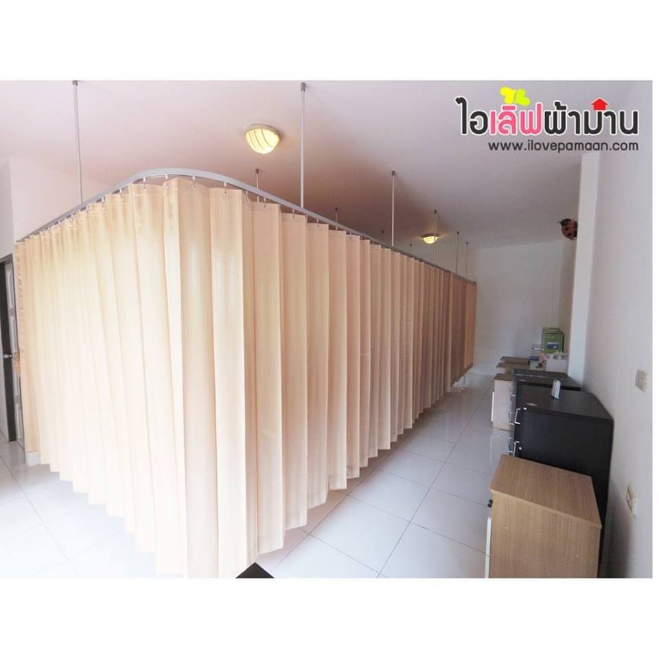 เถาจือโฮม รังสิต บ้านพักดูแลผู้สูงอายุ กับม่านโรงพยาบาล สีสันสบายสดใส