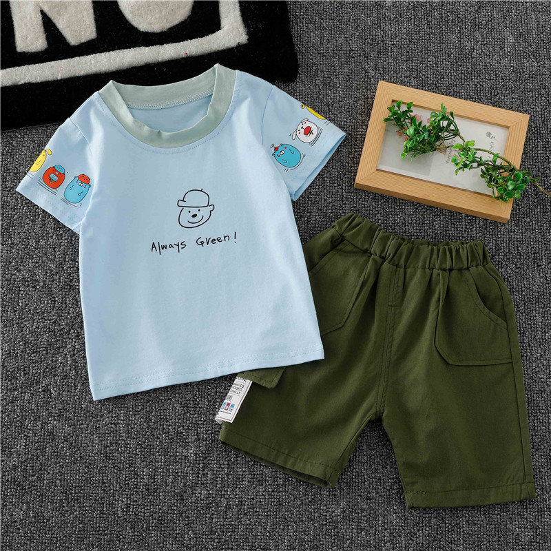 ha1430 เสื้อ+กางเกง size 90-120 จำนวน 4 ตัวต่อแพ็ค