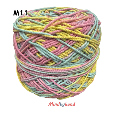 เชือกฟอกสีเหลือบ สี 11