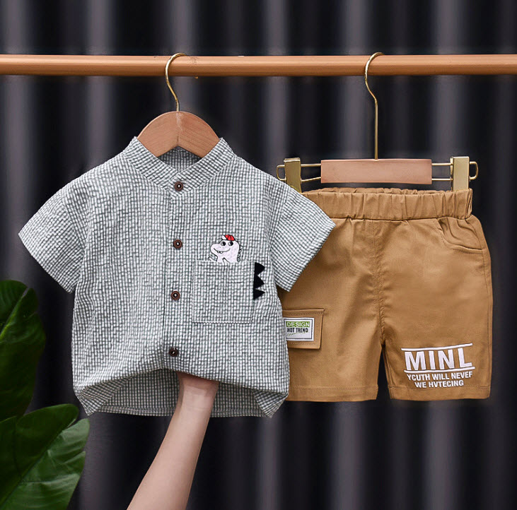 ha1582 เสื้อ+กางเกง size 80-110 จำนวน 4 ตัวต่อแพ็ค
