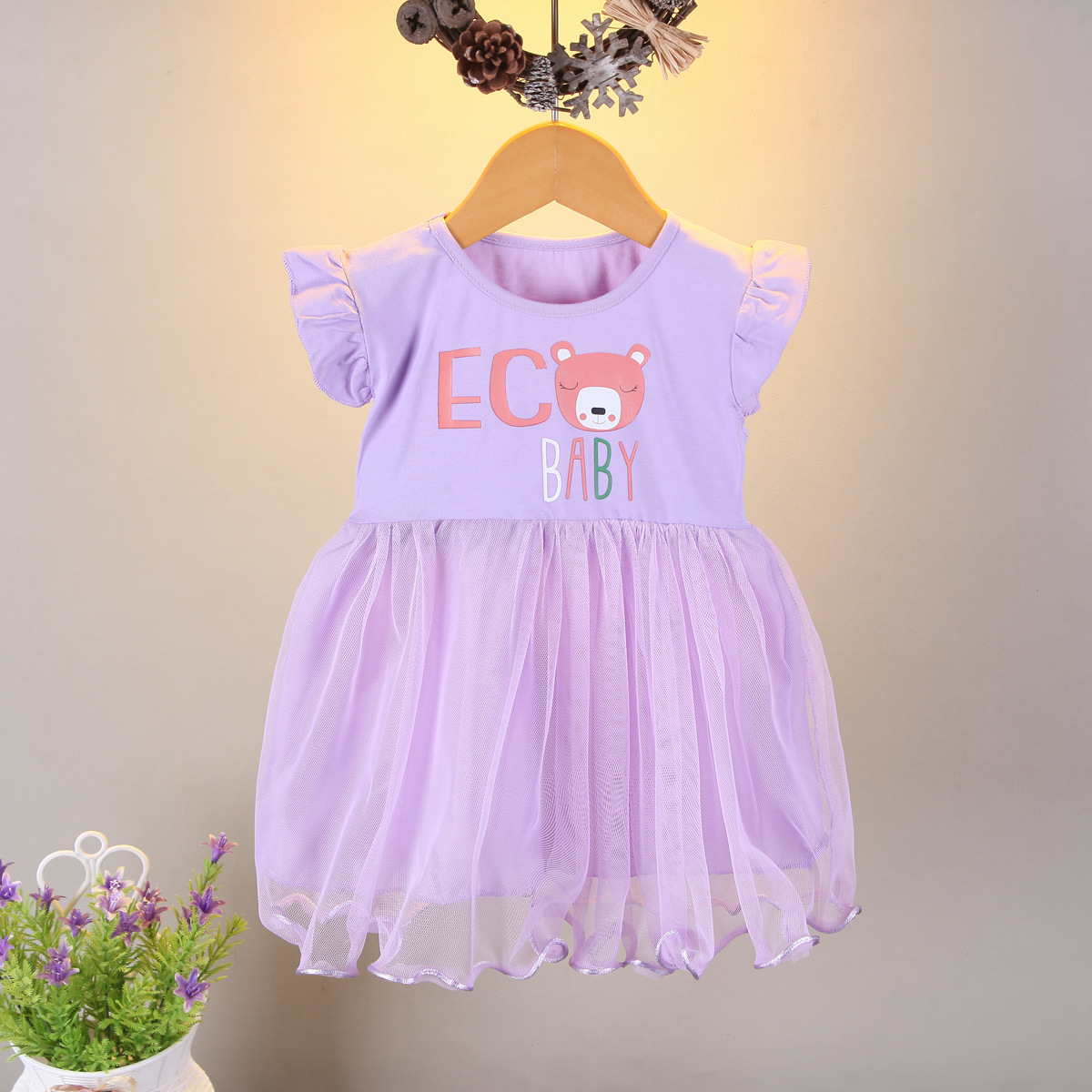 ha1352 เดรส size 80-120 จำนวน 5 ตัวต่อแพ็ค