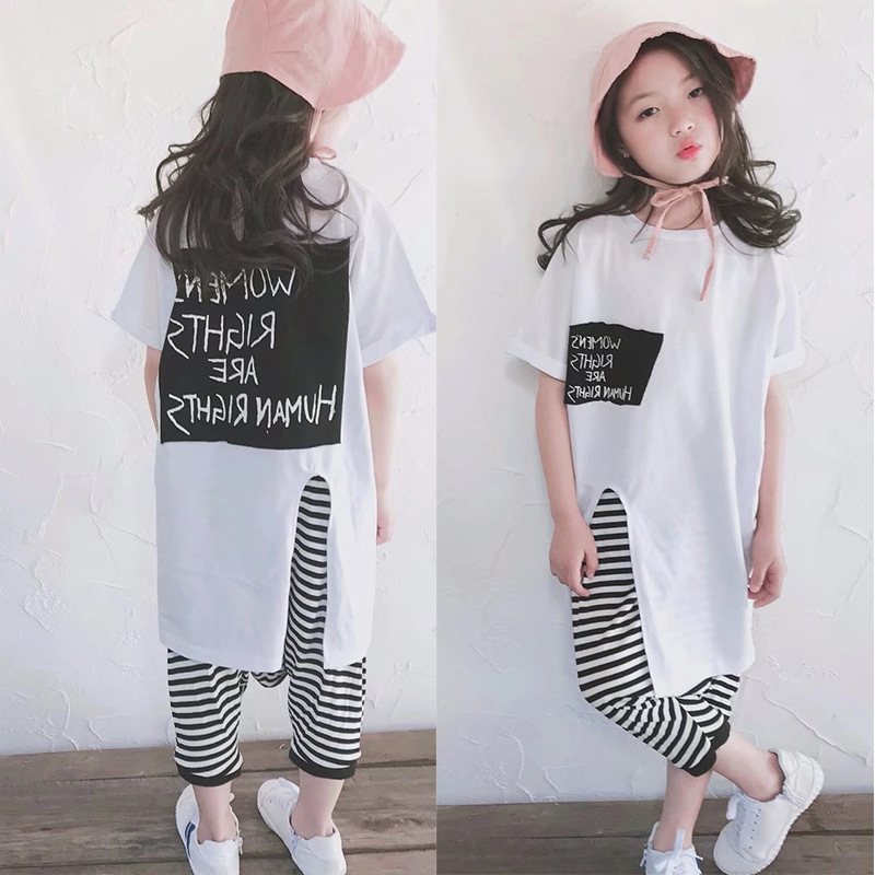 yw1232 เสื้อยืด+กางเกง size 7-15 5 ชุดต่อแพ็ค