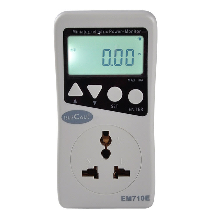 วัตต์มิเตอร์,ปลั๊กวัดกระแสไฟฟ้า ( Socket Power Monitor )
