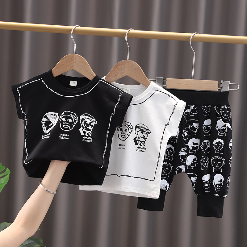 ha1698 เสื้อ+กางเกง size 80-110 จำนวน 4 ตัวต่อแพ็ค