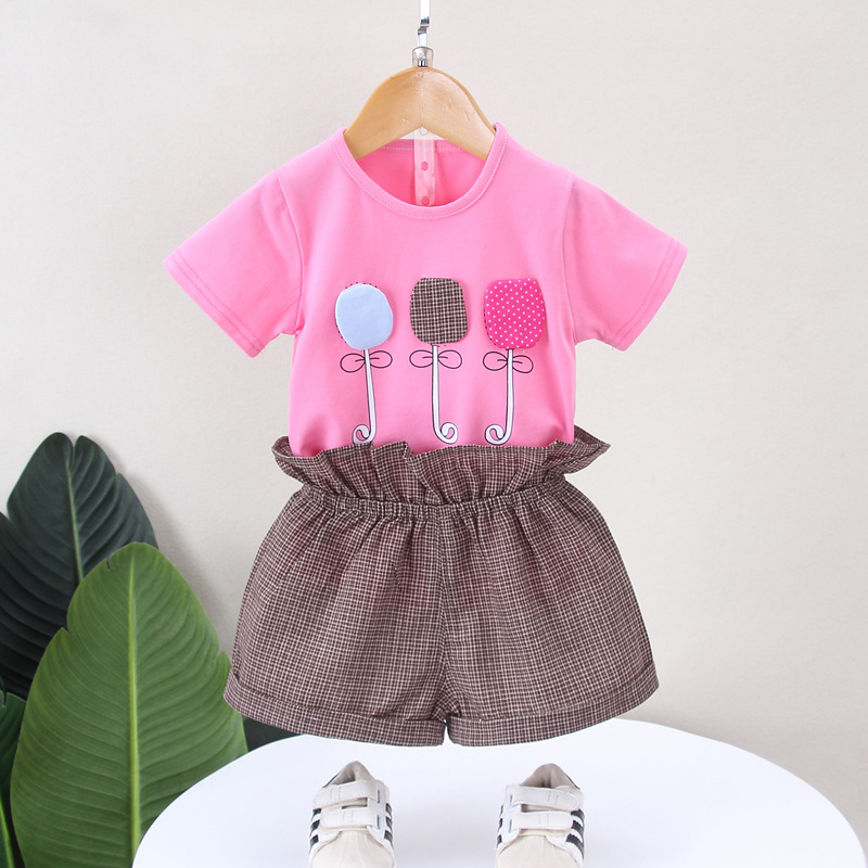 ha1423 เสื้อ+กางเกง size 80-110 จำนวน 4 ตัวต่อแพ็ค