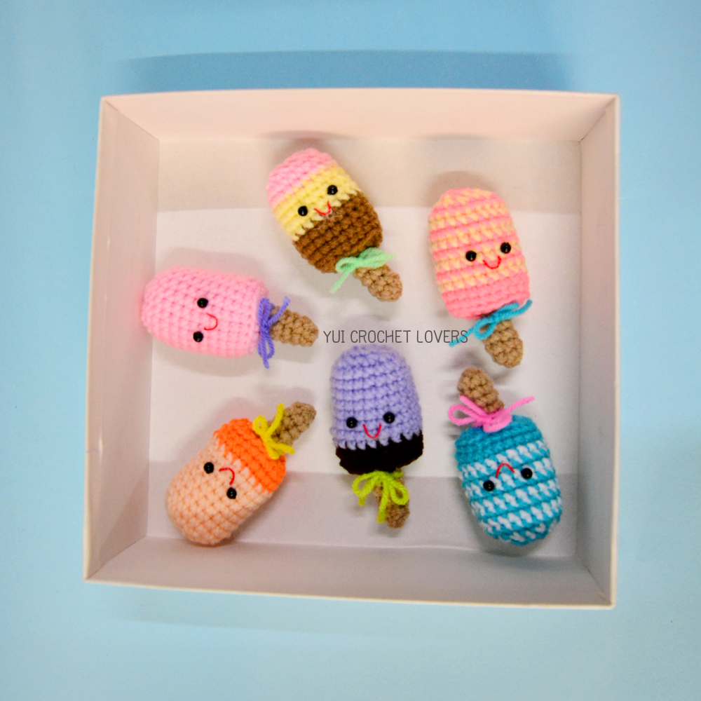 พวงกุญแจ / ที่ห้อยโทรศัพท์ ไอติมแท่ง