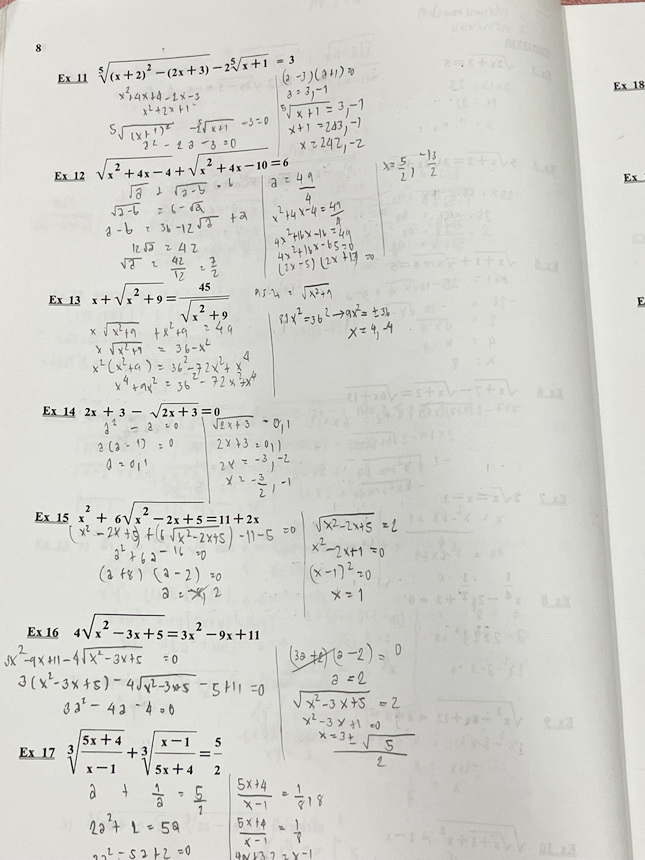 ►อ.อรรณพ◄ หนังสือกวดวิชาคณิตศาสตร์ คอร์ส Entrance ครบเซ็ท 5 เล่ม + ชีทเฉลย และชีท Guide Line ทำการบ้านคอร์ส Ent จดบางหน้า จดละเอียด มีจดหลักการทำโจทย์ที่น่าสนใจ มีจดเน้นจุดที่ต้องระวังเป็นพิเศษ, ชีทเฉลย Guide Line เป็นชีทที่อาจารย์บอกว่า ข้อไหนควรเน้นทำเย