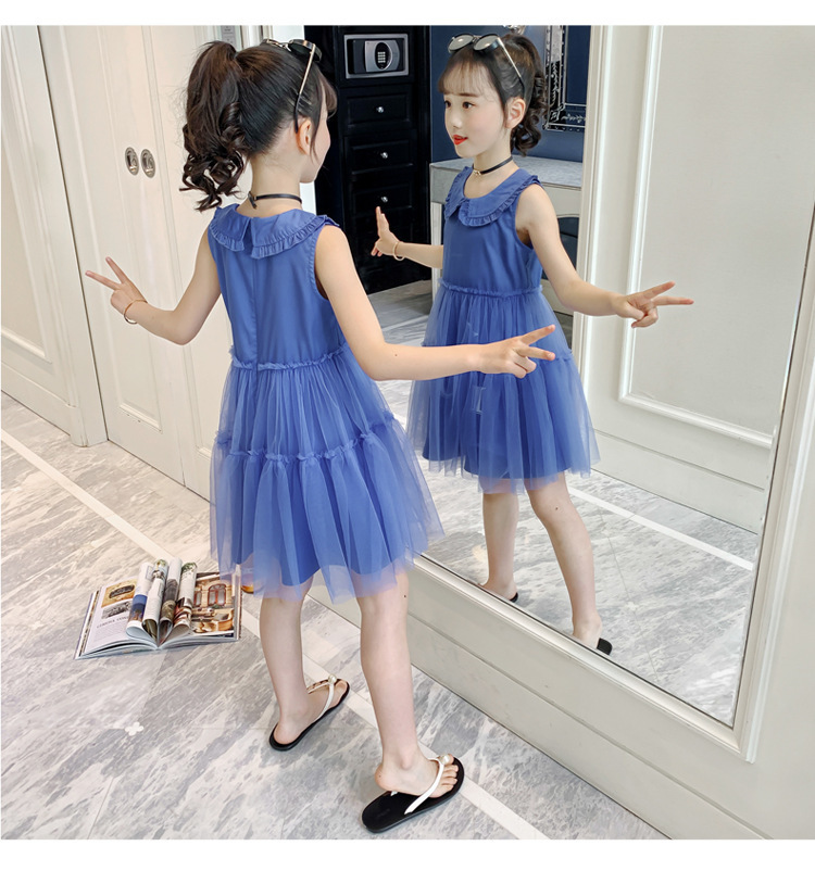 dr4973 เดรส เด็กโต 3 ตัวต่อแพ็ค 110-160 (เลือกไซส์ได้ให้ครบแพ็ค)