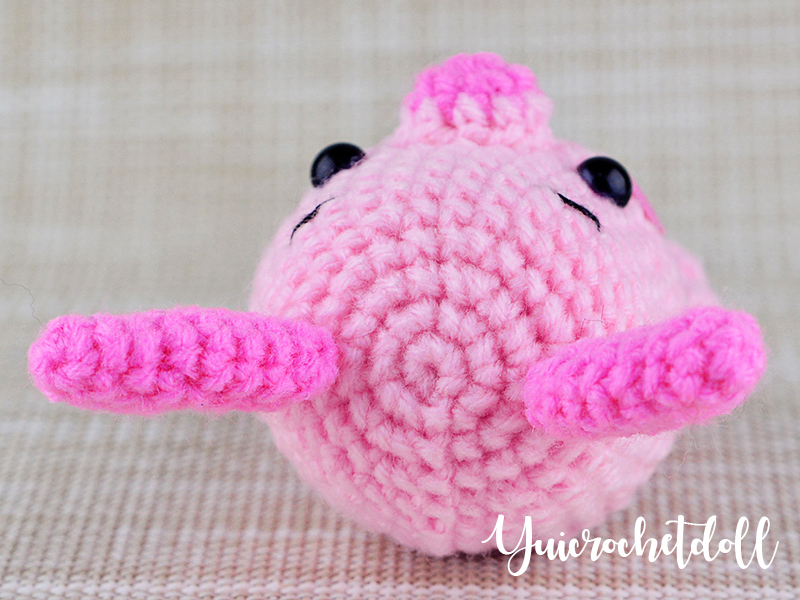 ตุ๊กตาถักโครเชต์ พิกเลต Piglet