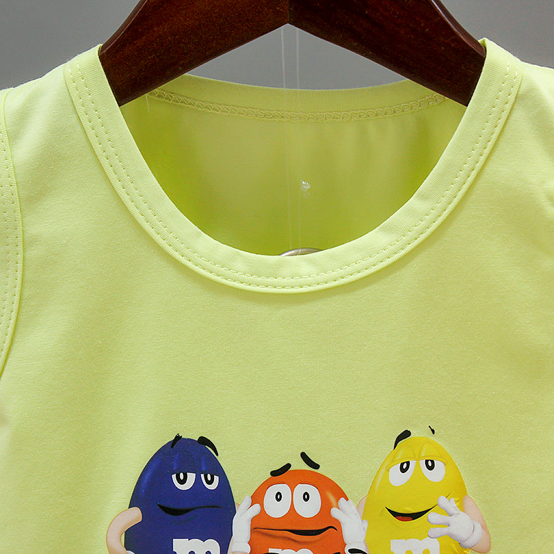 ha1544 เสื้อกล้าม+กางเกง size 80-120 จำนวน 5 ตัวต่อแพ็ค