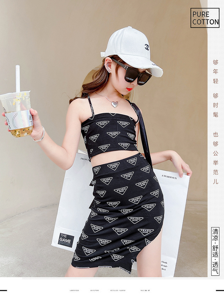 dr5307 เสื้อ+กระโปรง เด็กโต 3 ตัวต่อแพ็ค 110-160 (เลือกไซส์ได้ให้ครบแพ็ค)