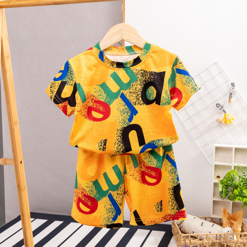 ha1671 เสื้อ+กางเกง size 80-120 จำนวน 5 ตัวต่อแพ็ค