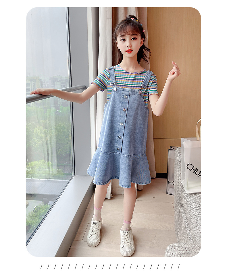 dr5301 เสื้อ+เดรส+กระเป๋า เด็กโต 3 ตัวต่อแพ็ค 110-160 (เลือกไซส์ได้ให้ครบแพ็ค)