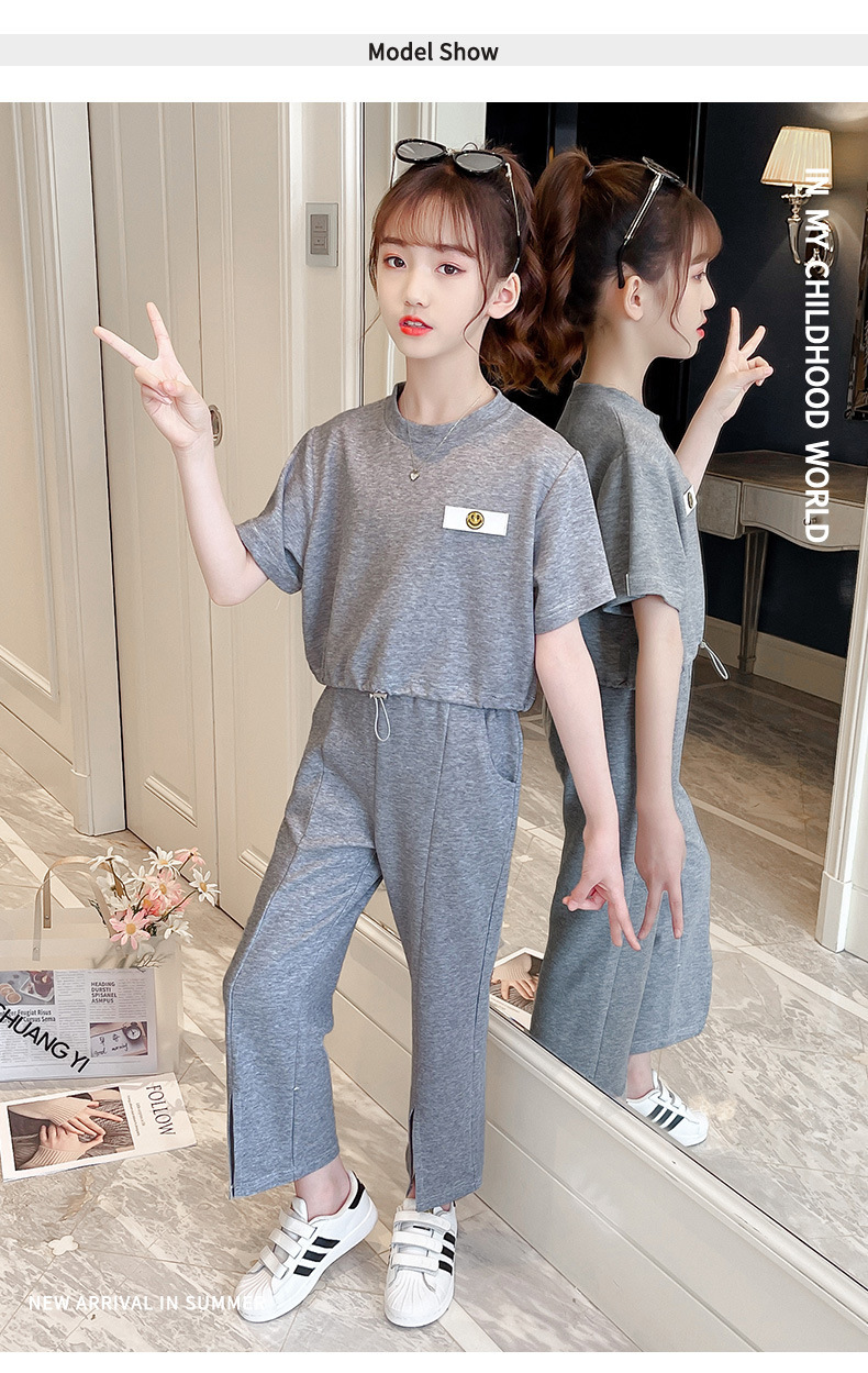 dr5004 เสื้อ+กางเกง เด็กโต 3 ตัวต่อแพ็ค 110-170 (เลือกไซส์ได้ให้ครบแพ็ค)