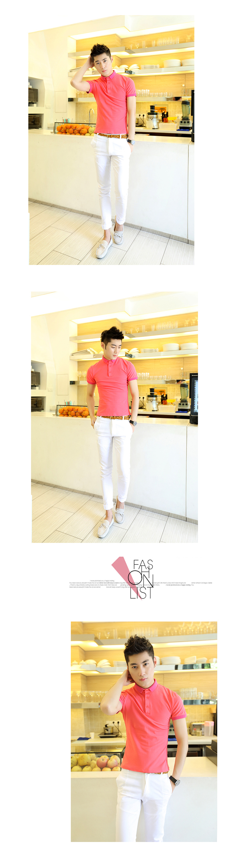 เสื้อผ้าผู้ชาย | เสื้อโปโลผู้ชาย Polo Shirt เสื้อPOLO แฟชั่นเกาหลี