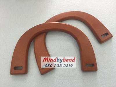 หูกระเป๋าไม้