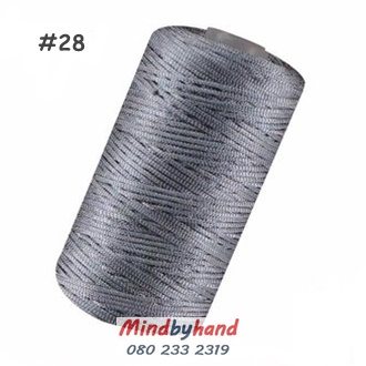 เชือกร่ม ขนาด 1.5 มิล สี 28 Gray