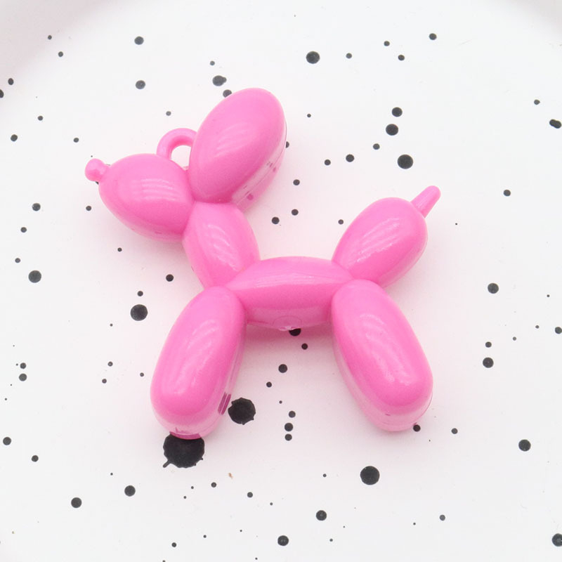 🐕 จี้สุนัขลูกโป่ง จี้อะคริลิค Acrylic Balloon Dog Charms สําหรับทําเครื่องประดับ พวงกุญแจ Diy [พร้อมส่งในไทย)