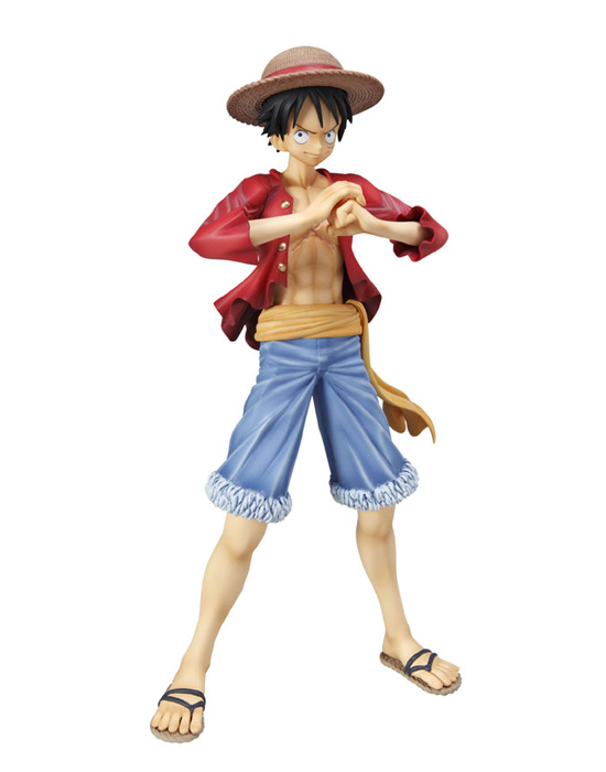 P.O.P Monkey-D-Luffy ฐานเหลี่ยมแดง ชุด5