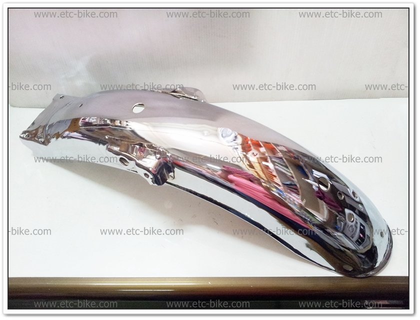 บังโคลนหลัง CG110, JX110 (เหล็กชุบ)