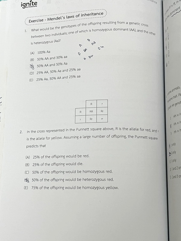 ►หนังสือ BMAT◄ หนังสือกวดวิชา Ignite by Ondemand เล่ม Foundation for BMAT วิชาชีววิทยา มีสรุปเนื้อหากระชับ มีโจทย์ประจำบท จดครบเกือบทั้งเล่ม จดละเอียด