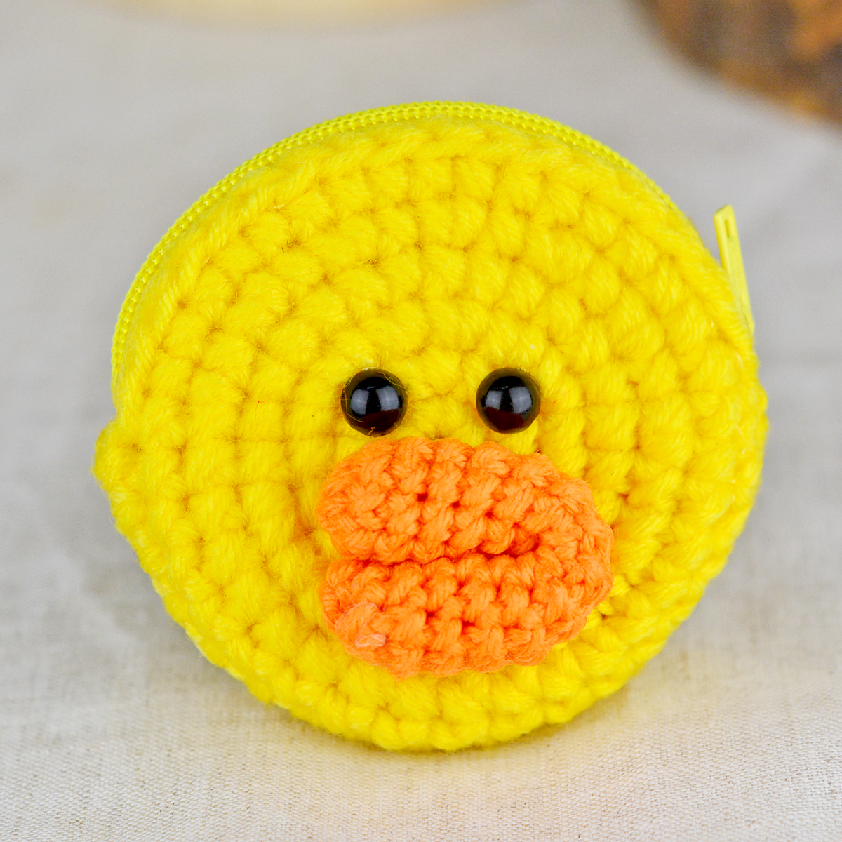 แพทเทิร์นกระเป๋าใส่เหรียญ ทรงกลม