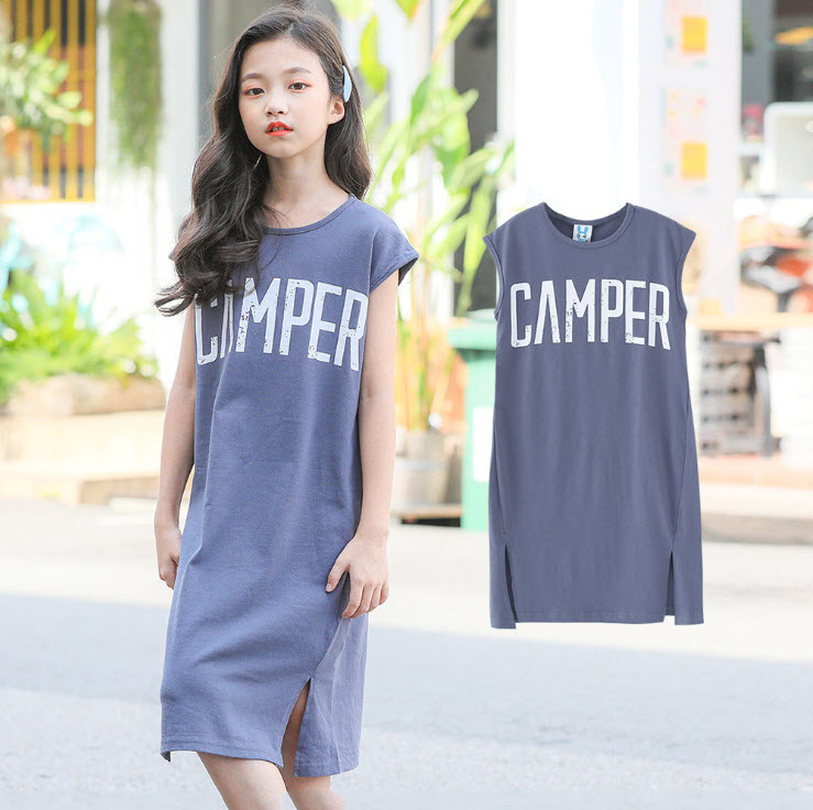 mu396 เดรส 3 ตัวต่อแพ็ค เด็กโต size 130-160 (เลือกให้ครบแพ็ค)