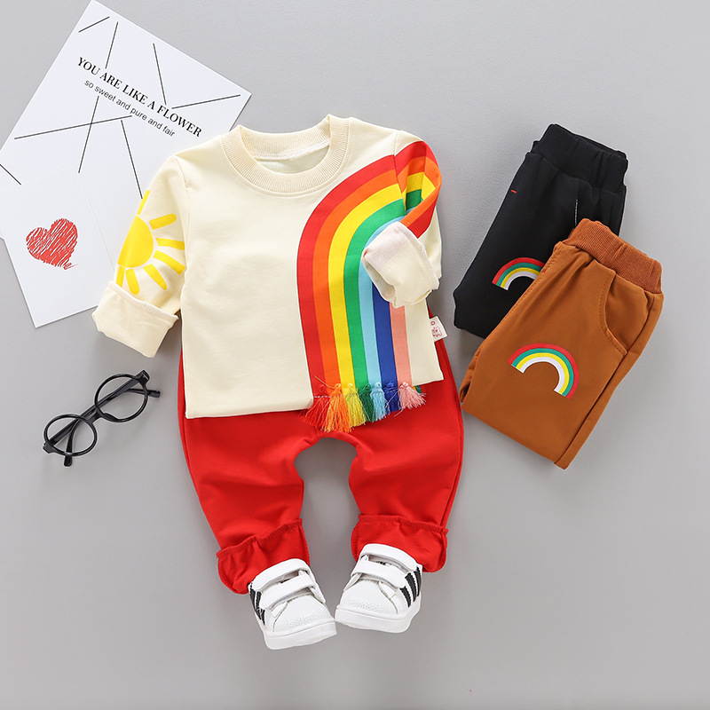 ha596 เสื้อแขนยาว+กางเกงขายาว size 80-110 4ตัวต่อแพ็ค