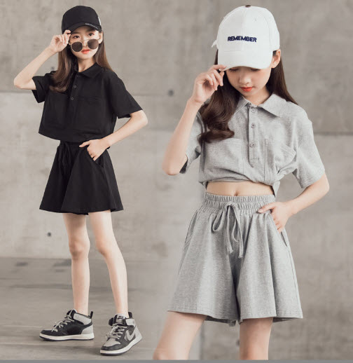 ll93 เสื้อ+กางเกง เด็กโต 3 ตัวต่อแพ็ค 120-165 (เลือกไซส์ให้ครบแพ็ค)