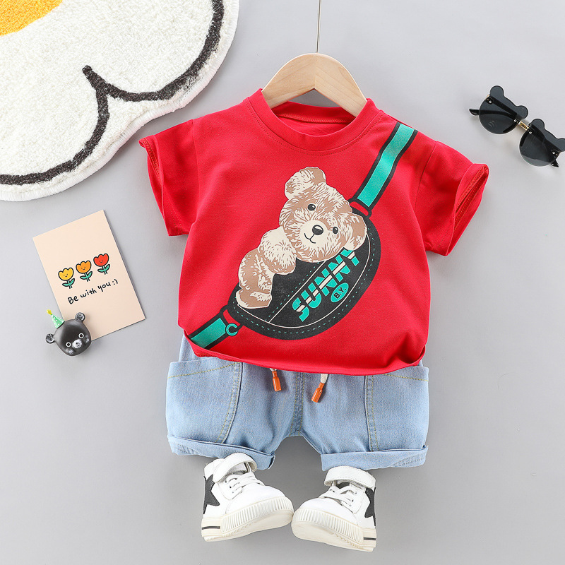 ha1547 เสื้อ+กางเกง size 80-120 จำนวน 5 ตัวต่อแพ็ค