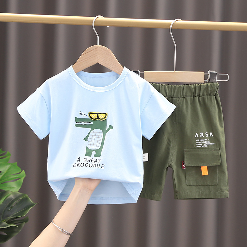 ha1443 เสื้อ+กางเกง size 80-120 จำนวน 5 ตัวต่อแพ็ค