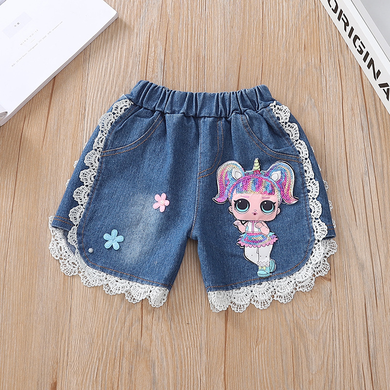 ha999 กางเกงยีนส์ขาสั้น size 80-110 จำนวน 4 ตัวต่อแพ็ค