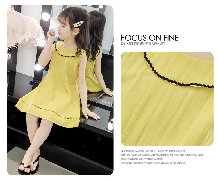 dr4969 เดรส เด็กโต 3 ตัวต่อแพ็ค 110-160 (เลือกไซส์ได้ให้ครบแพ็ค)