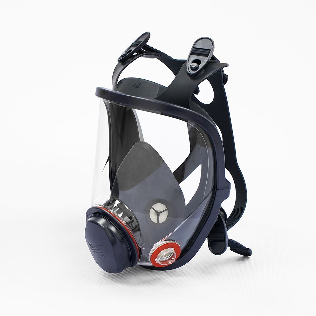 หน้ากากกันสารเคมีเต็มหน้า รุ่น 7000 ใช้ร่วมกับตลับกรอง A2,E2,K2,ABE1,ไส้กรองได้