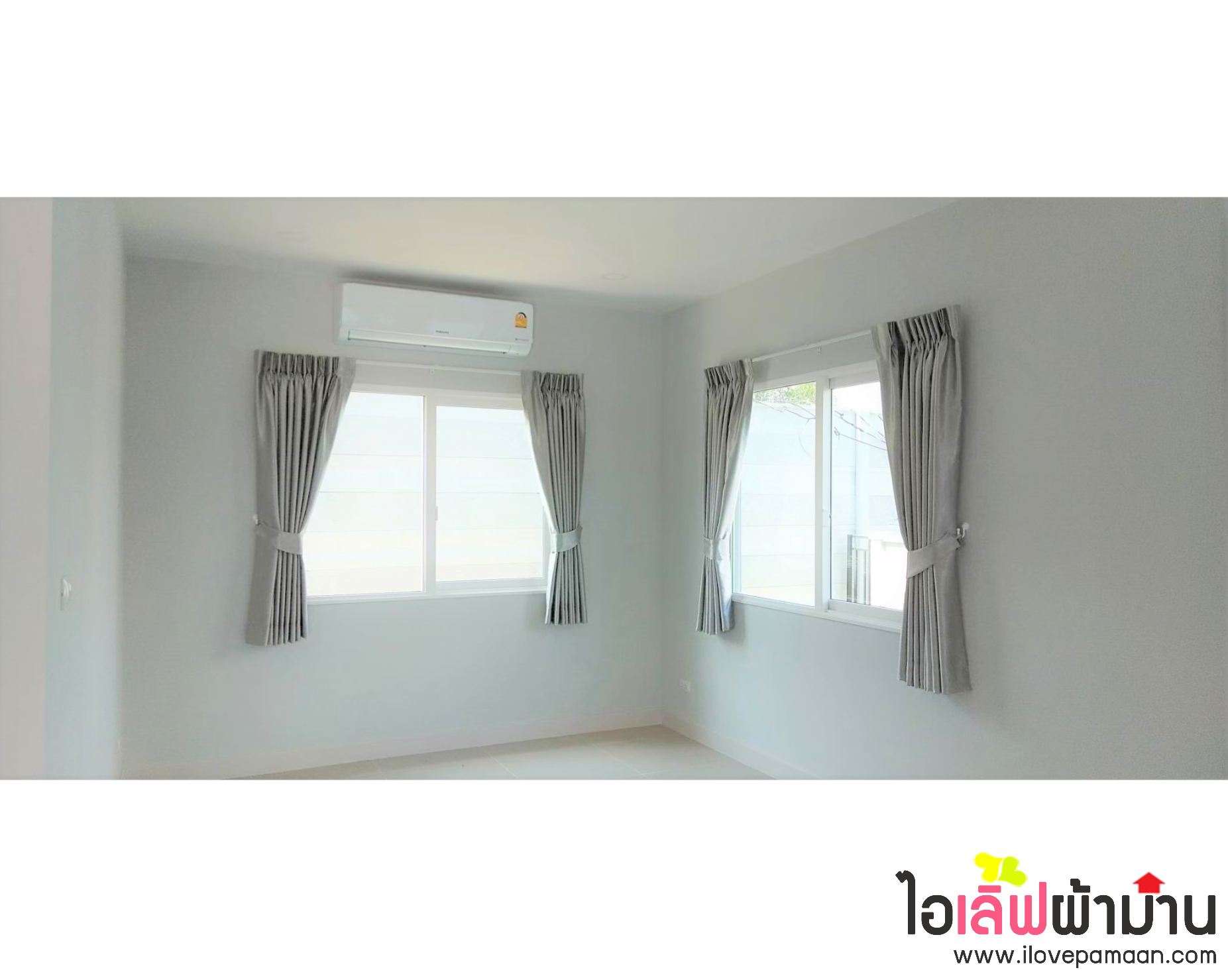 [H432] Centro รังสิตคลอง4-วงแหวน ม่านจีบ ผ้าโปร่ง