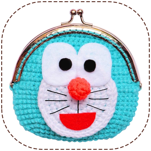 แพทเทิร์นกระเป๋าปิ๊กแป๊กไหมพรม ชุดที่ 1