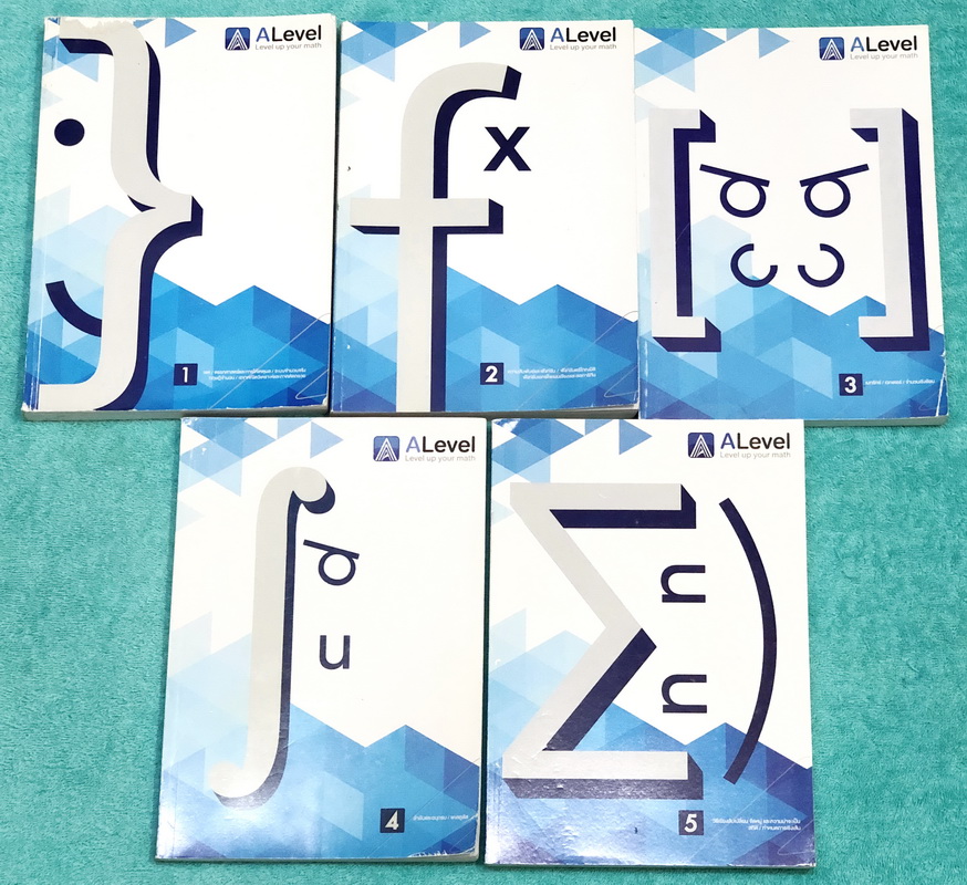 ►พี่แท๊ป A Level◄ หนังสือกวดวิชาเอเลเวล+ ไฟล์เฉลยละเอียด ครบเซ็ทเล่ม 1-5 Math Admission ทั้งเซ็ทมีสรุปสูตร เนื้อหาและเทคนิคลัดสำคัญ มีวิเคราะห์บทเรียนที่ชอบออกสอบมากที่สุดย้อนหลัง ในหนังสือมีเขียนเล็กน้อย // ไฟล์เฉลย เป็นไฟล์เฉลยละเอียดบางข้อส่งให้ต่างหาก