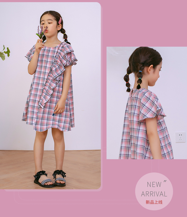 dm138 เดรส เด็กโต 3 ตัวต่อแพ็ค 110-160 (เลือกไซส์ให้ครบแพ็ค)