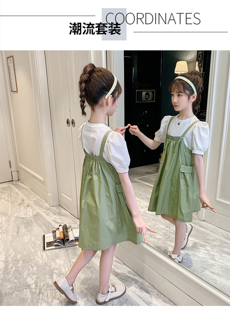 dr4989 เสื้อ+กระโปรง เด็กโต 3 ตัวต่อแพ็ค 110-170 (เลือกไซส์ได้ให้ครบแพ็ค)