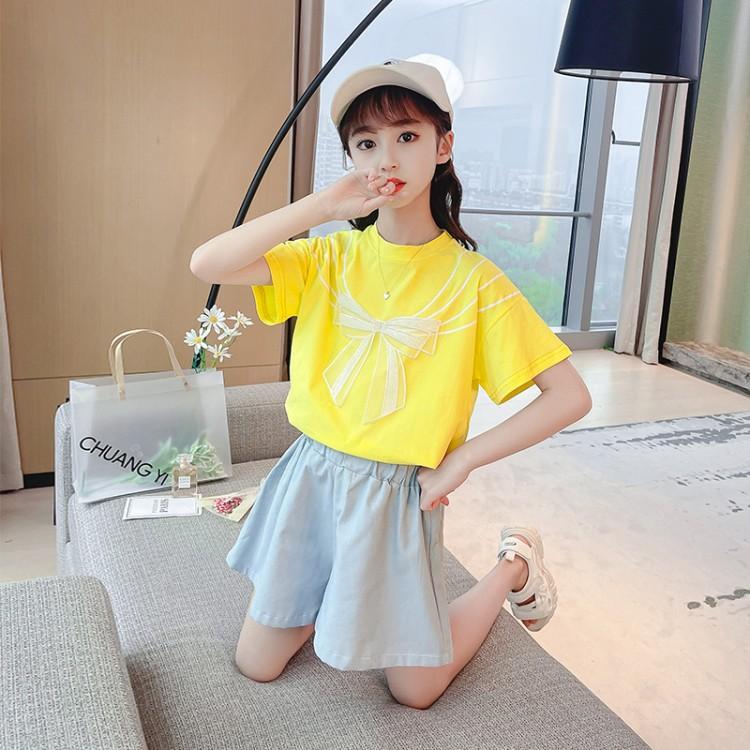 dr4878 เสื้อ+กางเกง เด็กโต 3 ตัวต่อแพ็ค 110-160 (เลือกไซส์ได้ให้ครบแพ็ค)