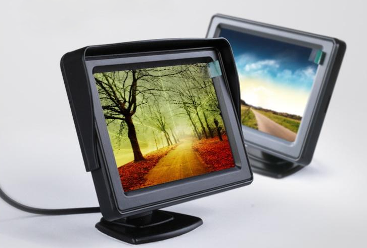 จอติดรถยนต์ LCD TFT 4.3 นิ้ว จอตั้ง