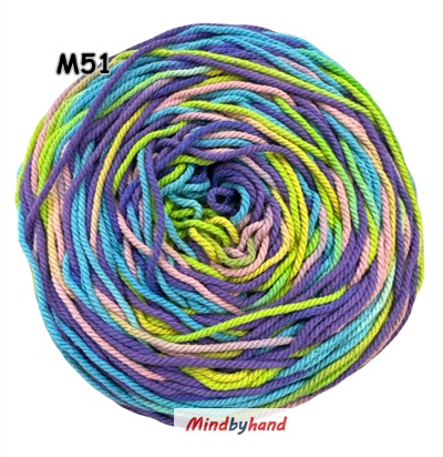เชือกฟอกสีเหลือบ สี 51