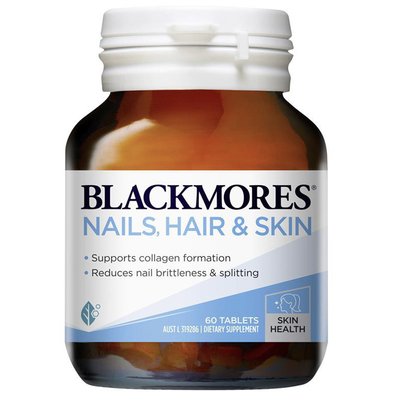 พร้อมส่ง บำรุง ผม ผิว เล็บ Blackmores Nails Hair & Skin