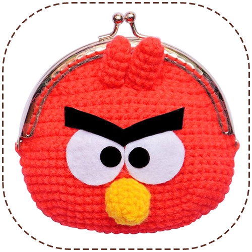 แพทเทิร์นกระเป๋าปิ๊กแป๊กไหมพรม ชุดที่ 1