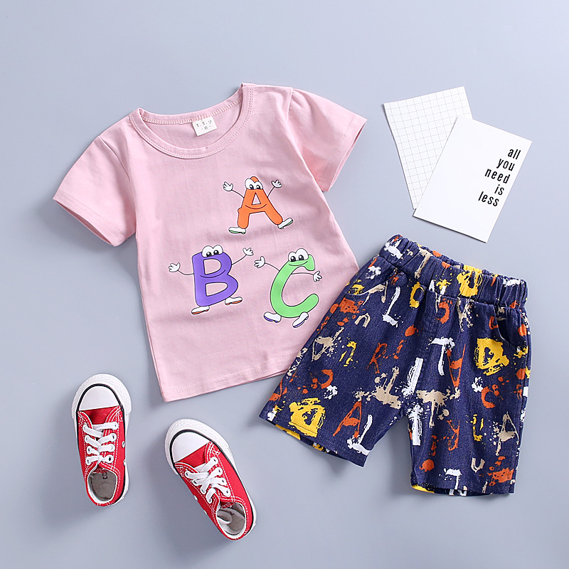 ha714 เสื้อ+กางเกง size 80-110 4ตัวต่อแพ็ค